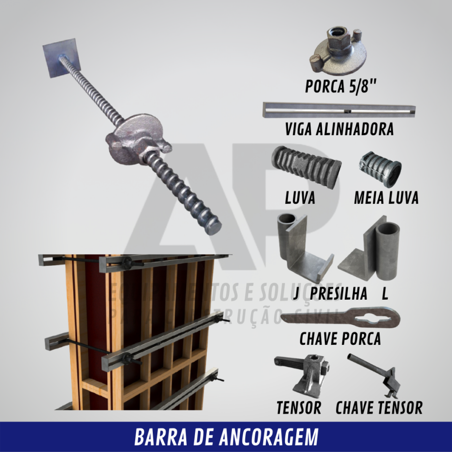 Barra De Ancoragem Ap Equipamentos E Soluções Para Construção Civil 6098